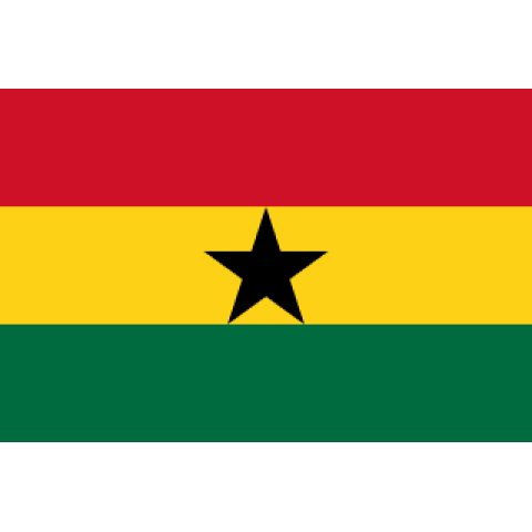 Bandera de Ghana