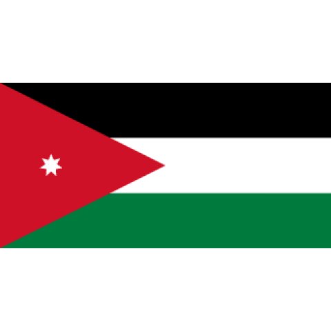 Bandera de Jordania