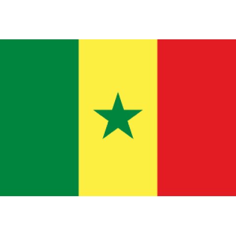 Bandera de Senegal