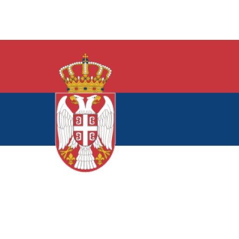 Bandera de Serbia