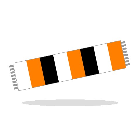 Bufanda del Valencia Cf